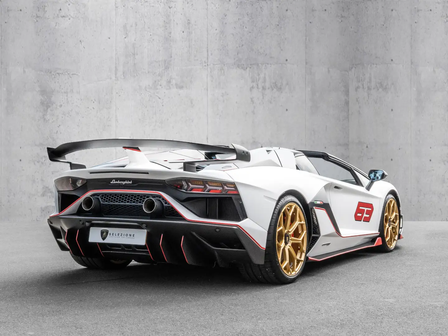 Lamborghini Aventador SVJ 63 Roadster, 1 of 63 Lift System, Blanco - 2