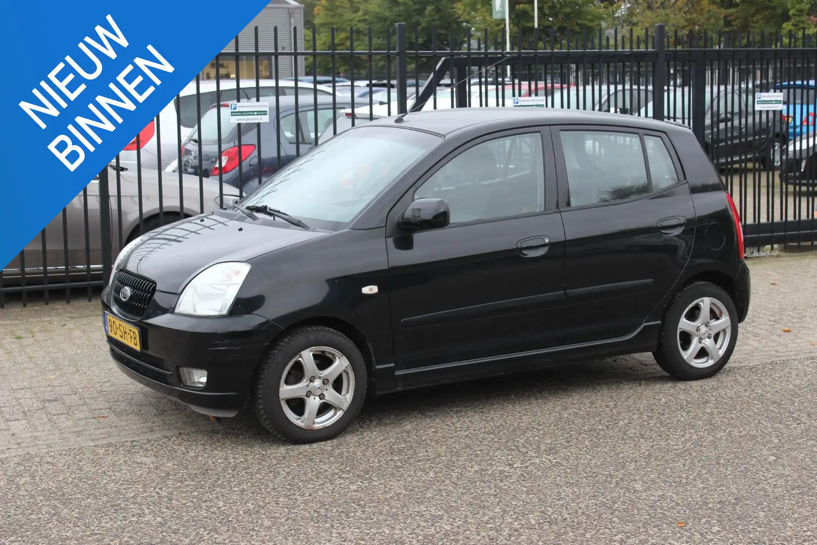 Kia Picanto 1.0 EX Sport, Airco! Noir - 1
