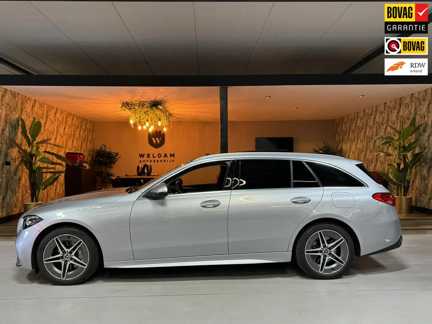 Mercedes-Benz C 300 Estate e AMG Line Garantie Trekhaak Massage Pano A Grijs - 1