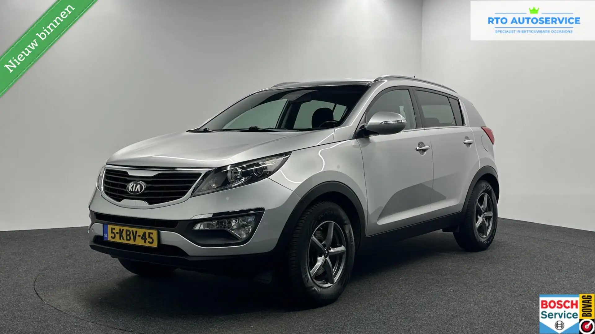 Kia Sportage 2.0 Super Pack TREKHAAK LM CRUISE ECC NAVIGATIE. Grijs - 1