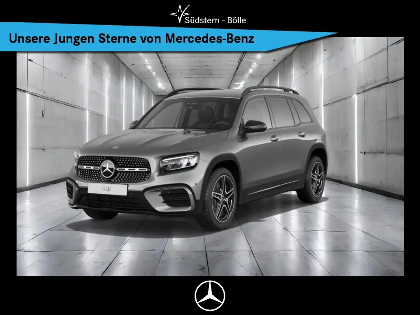 Mercedes-Benz GLB 250 4M AMG+AMBIENTE+NIGHTP.+MBUX+KAMERA+NAVI Grau - 1