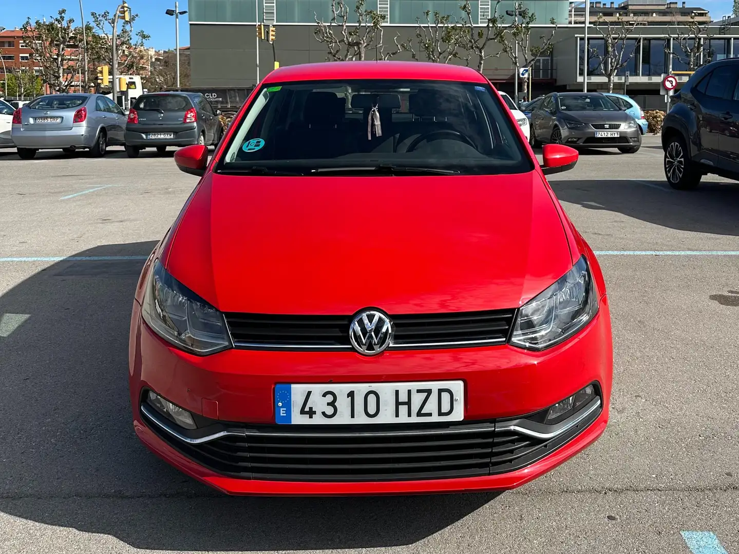 Volkswagen Polo Polo 1.2TDI BlueMotion BlueMotion Rojo - 1