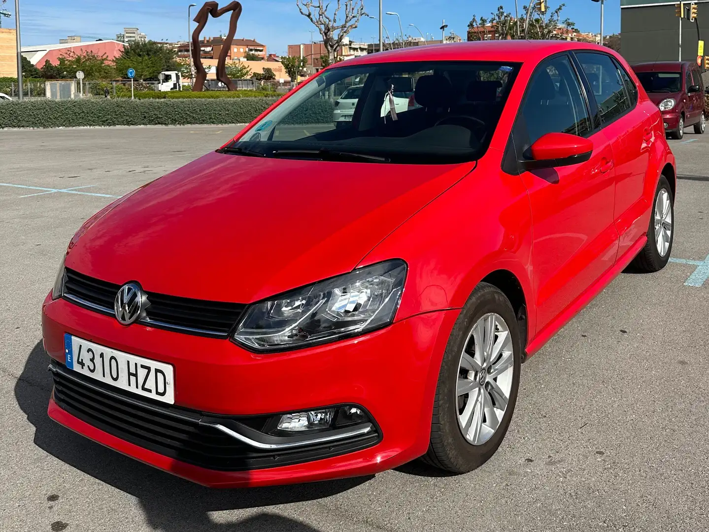 Volkswagen Polo Polo 1.2TDI BlueMotion BlueMotion Rojo - 2