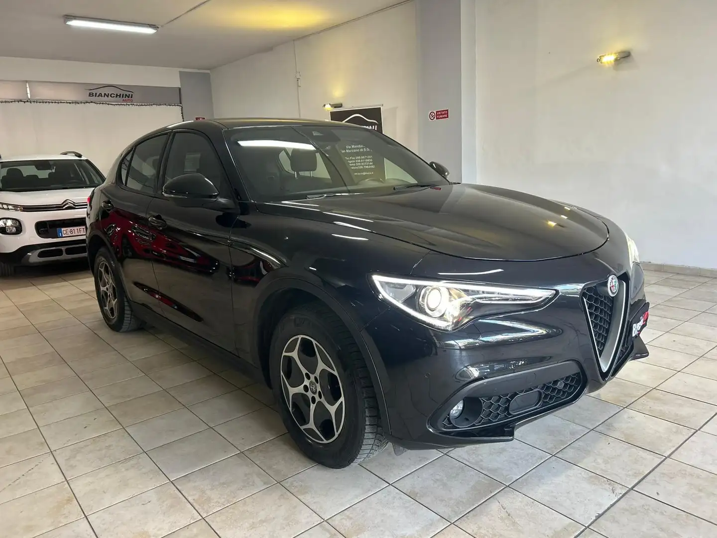 Alfa Romeo Stelvio Stelvio 2020 2.2 t Business Q4 190cv auto Noir - 2