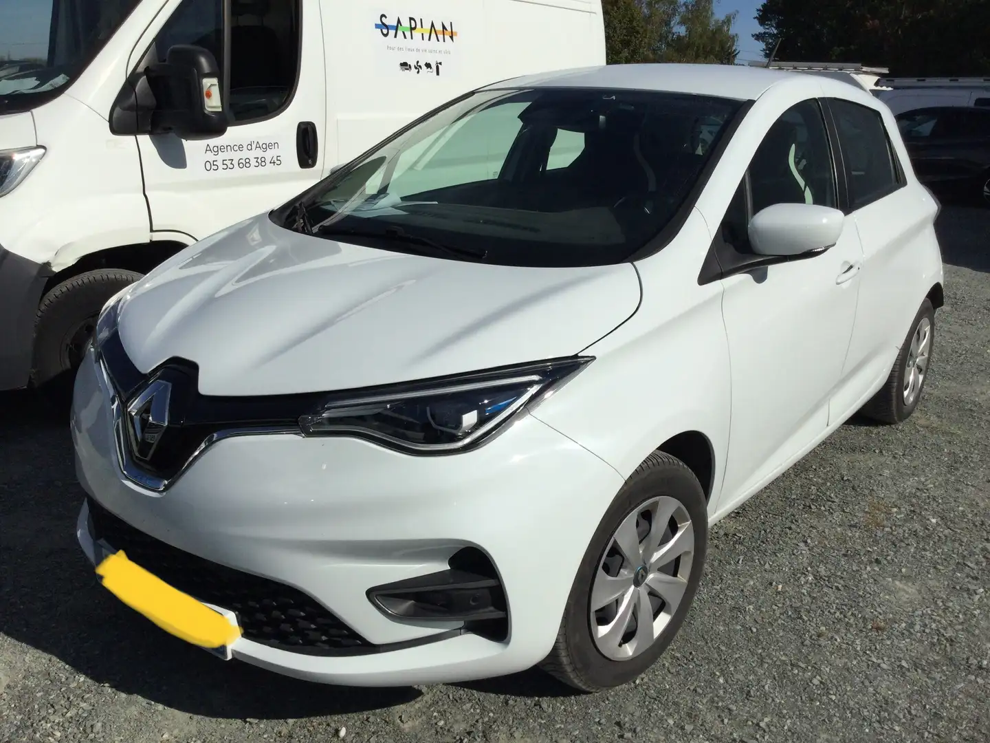 Renault ZOE Business R110 Achat Intégral 52 kw Blanc - 1