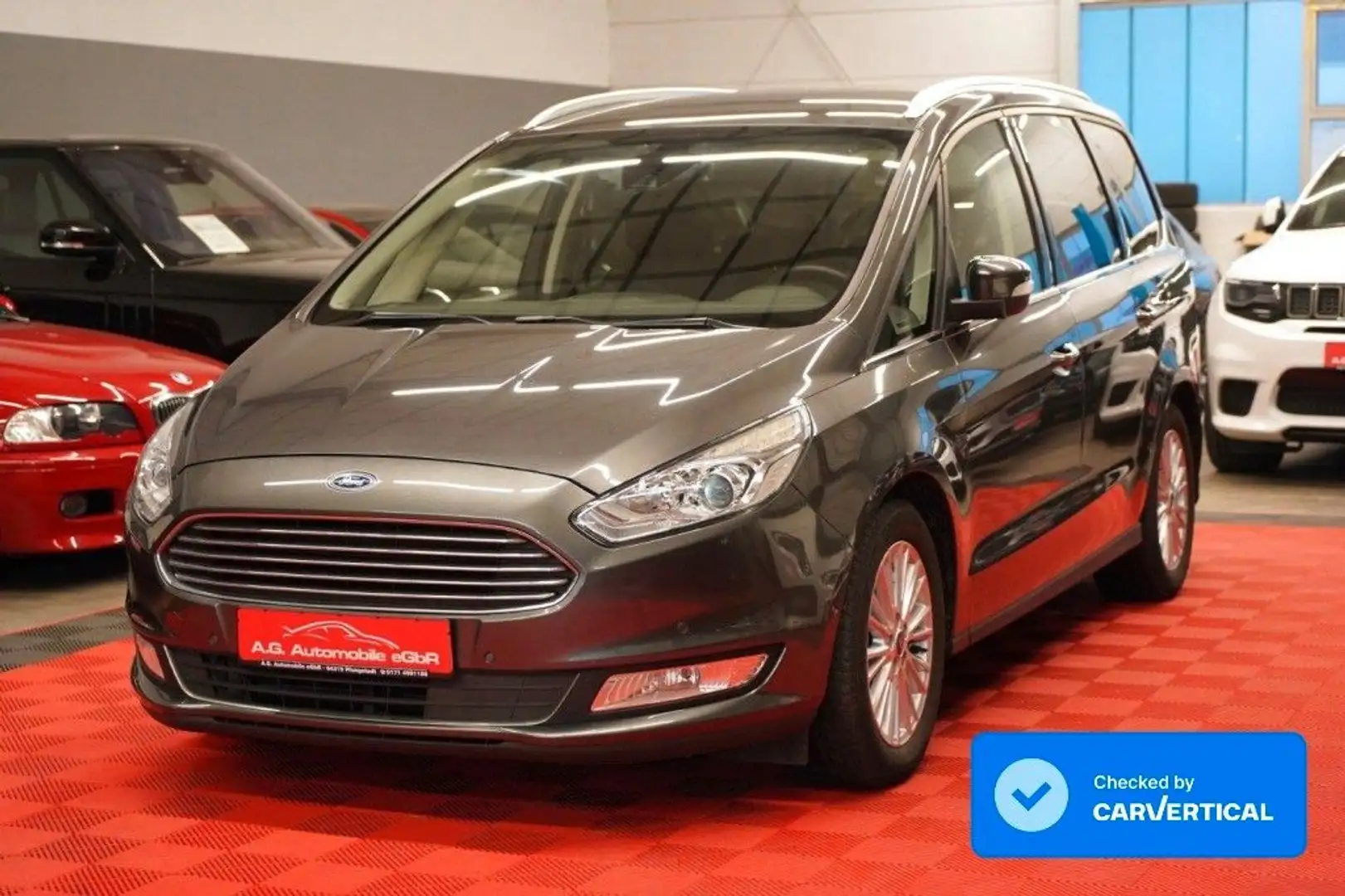 Ford Galaxy 2.0 TDCi Titanium 1.Hand*7Sitz*6Gang*Spur Gris - 1