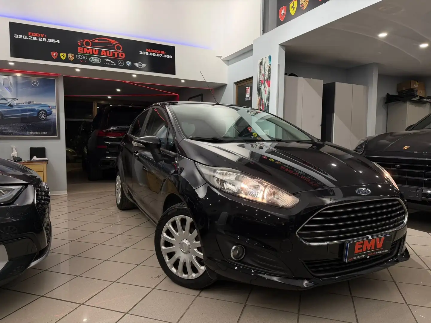Ford Fiesta Fiesta 1.5 TDCi 75CV 5 porte Titanium Nero - 1