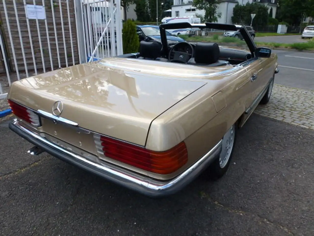 Mercedes-Benz 300 SL W107 Cabrio Autom-Leder-erst 158 TKM-WFS Kataly, foto 8