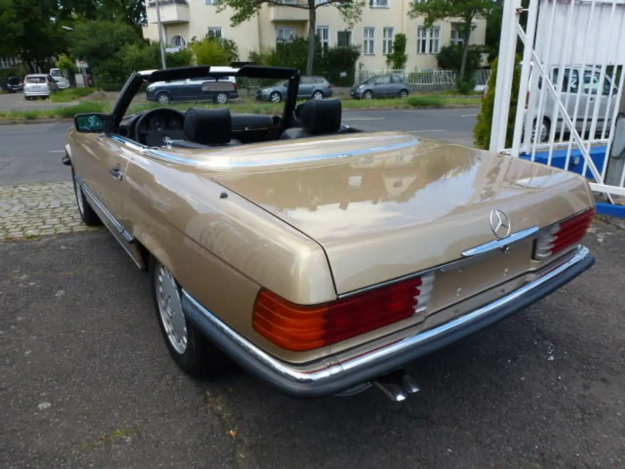 Mercedes-Benz 300 SL W107 Cabrio Autom-Leder-erst 158 TKM-WFS Kataly, foto 11