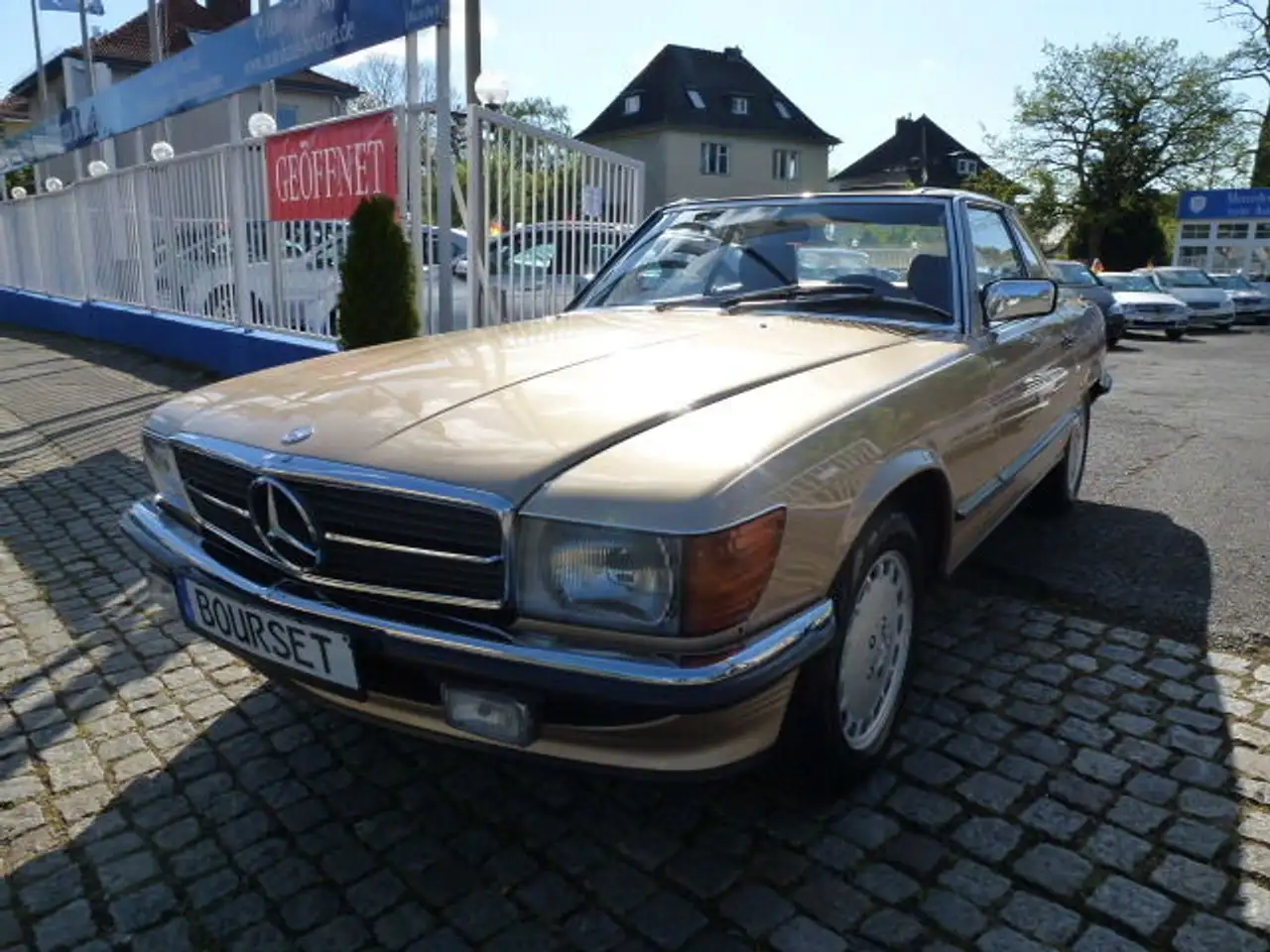 Mercedes-Benz 300 SL W107 Cabrio Autom-Leder-erst 158 TKM-WFS Kataly, foto 5