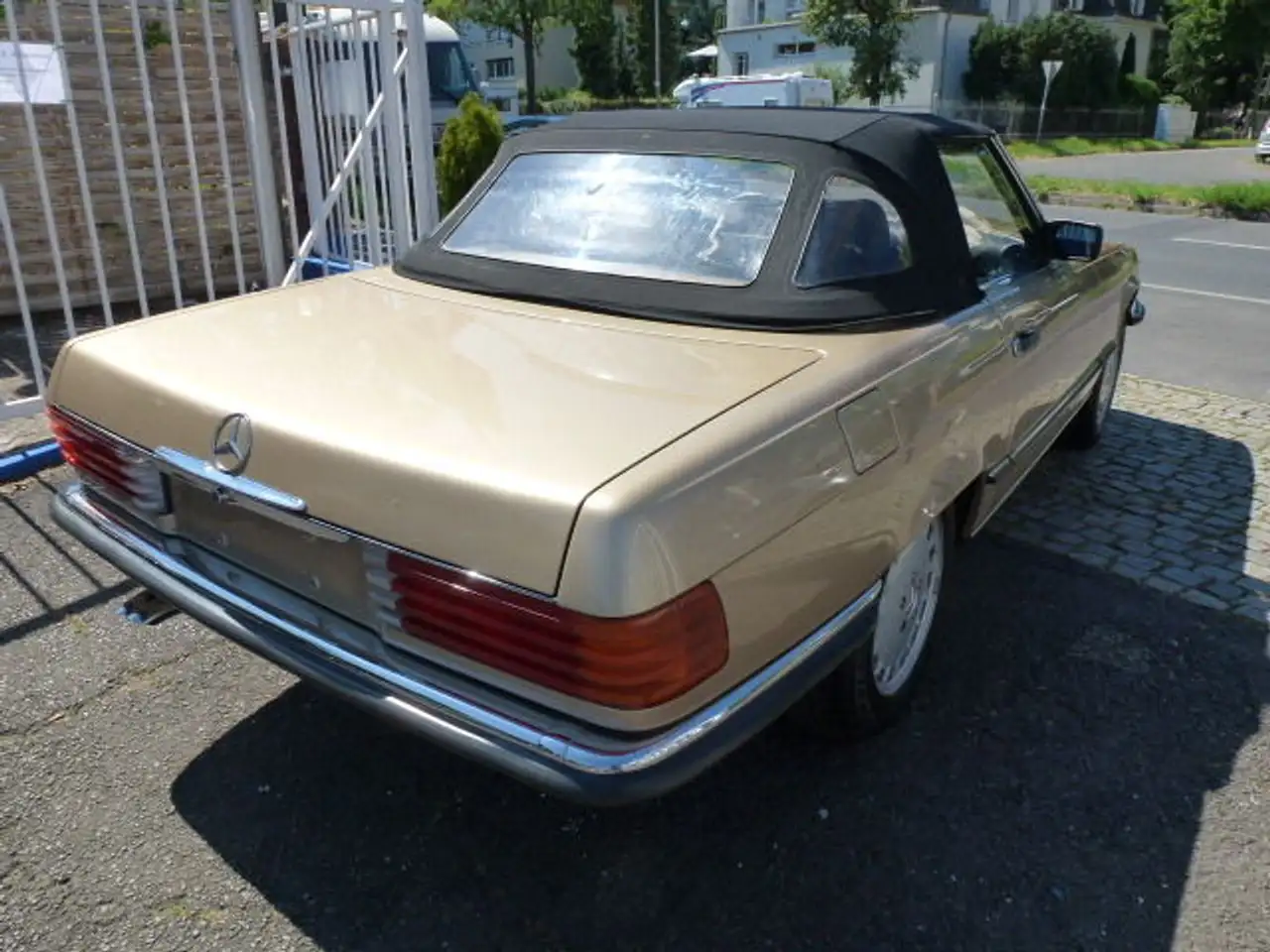 Mercedes-Benz 300 SL W107 Cabrio Autom-Leder-erst 158 TKM-WFS Kataly, foto 10