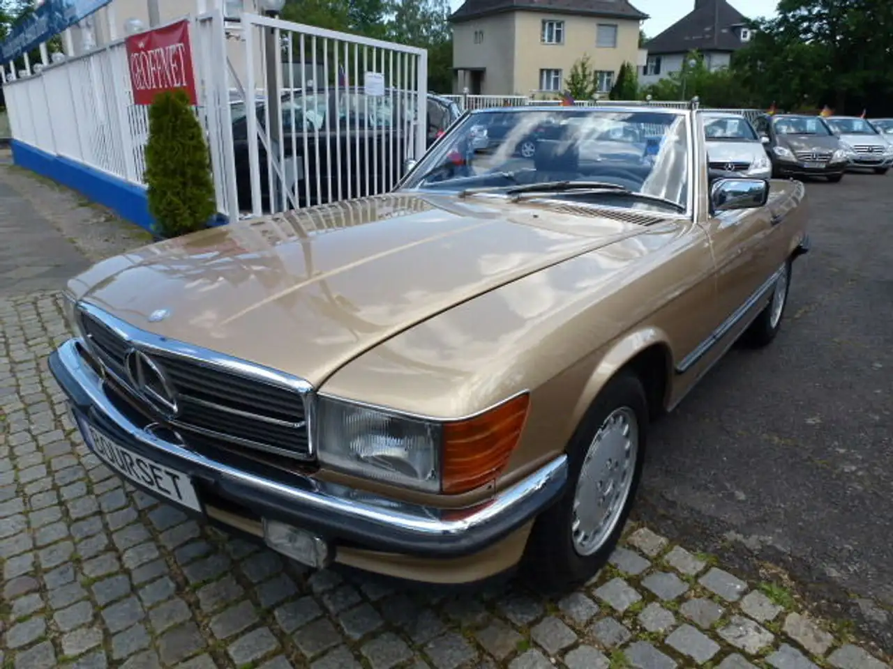 Mercedes-Benz 300 SL W107 Cabrio Autom-Leder-erst 158 TKM-WFS Kataly, foto 6