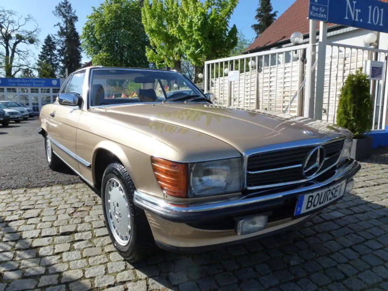 Mercedes-Benz 300 SL W107 Cabrio Autom-Leder-erst 158 TKM-WFS Kataly, foto 3