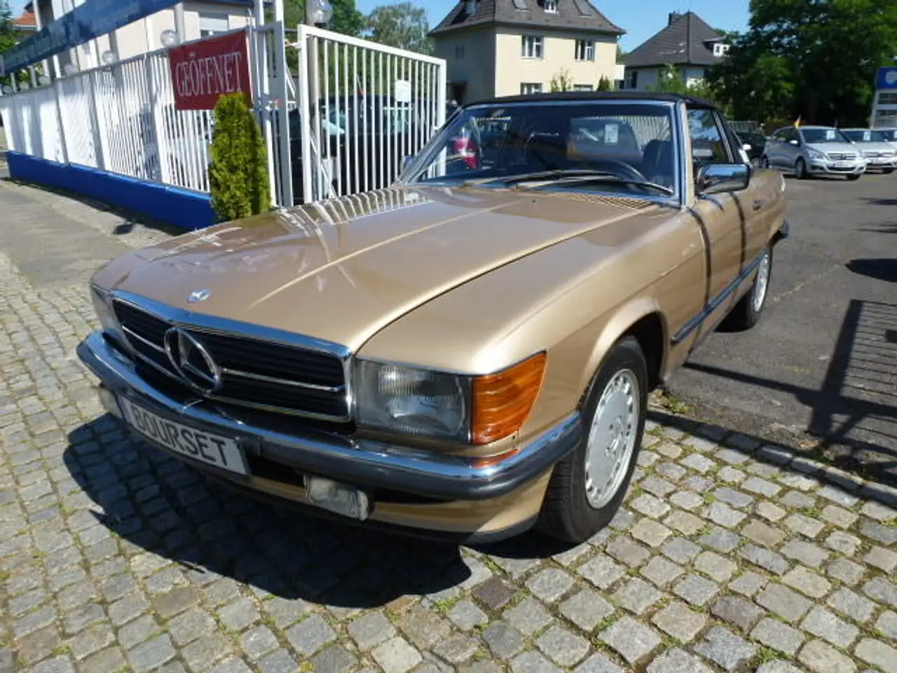 Mercedes-Benz 300 SL W107 Cabrio Autom-Leder-erst 158 TKM-WFS Kataly, foto 7