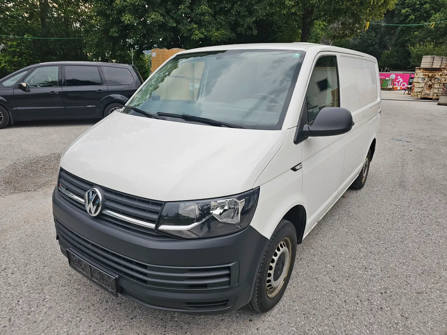 Volkswagen T6 Transporter Transporter 2,0 4x4 TDIBMT DSG, Tempom,Klima Bordc Blanco - 1