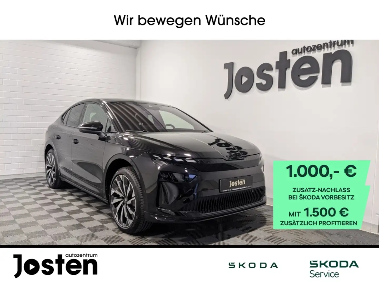 Skoda Enyaq Coupe 85 Sportline MAXX AHK Winter 21''-LM Noir - 1