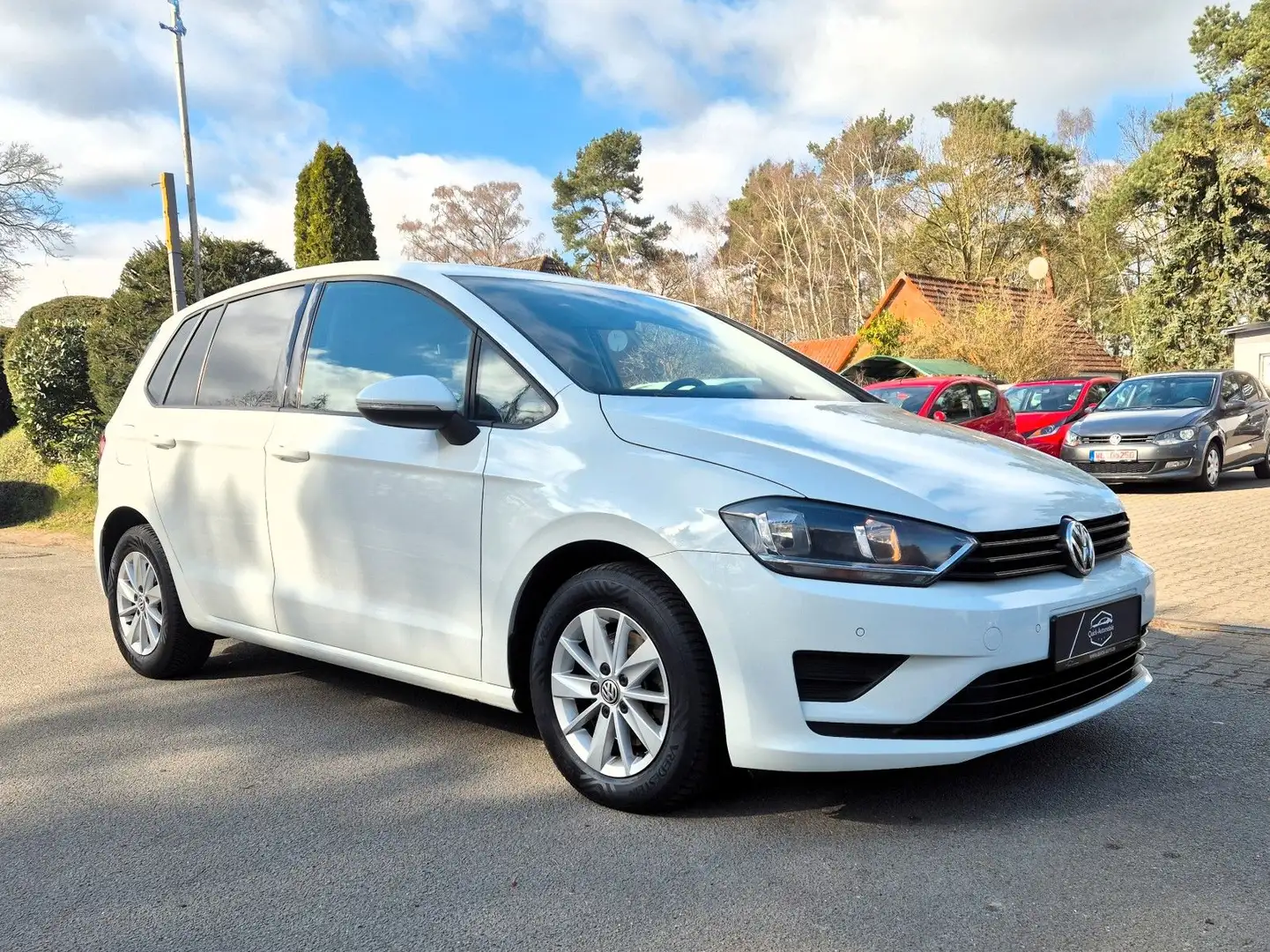 Volkswagen Golf Sportsvan 1.6 TDI BMT |Klima|SHG| Weiß - 1