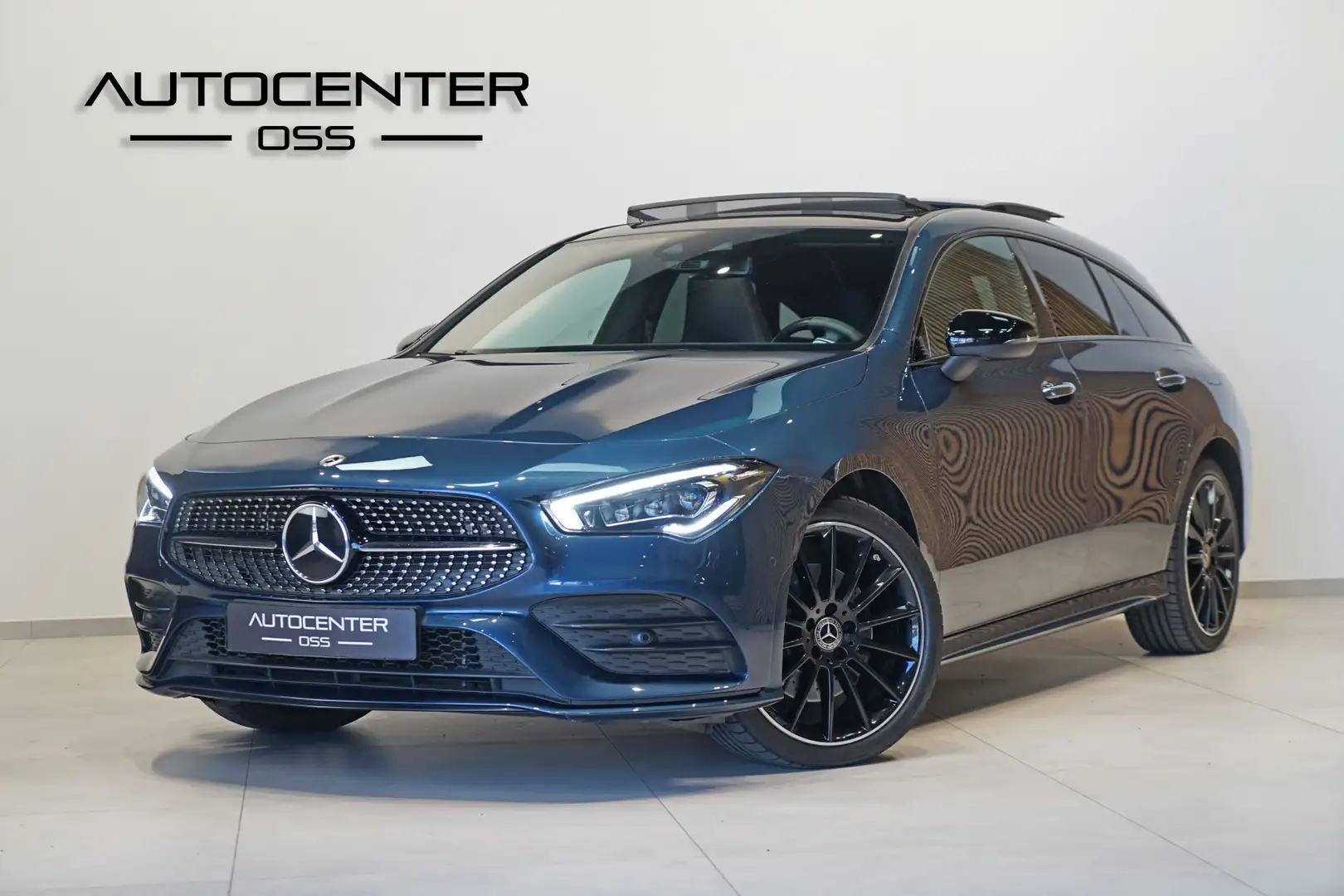 Mercedes-Benz CLA 250 Shooting Brake e AMG ✅ PANO ✅ HEAD-UP ✅ MEMORY ✅ N Blauw - 1