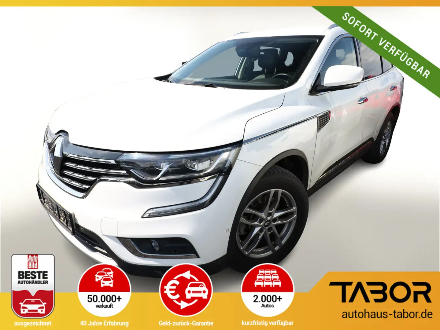Renault Koleos 2.0 DCi 175 CVT Limited LED Nav PDC SHZ Weiß - 1
