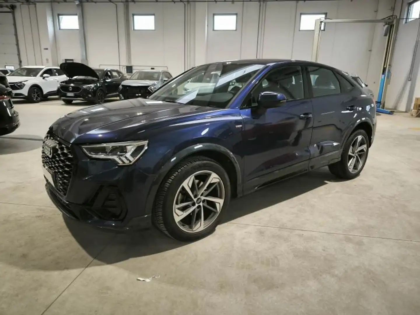 Audi Q3 Q3 sportback 35 1.5 tfsi mhev S line s-tronic Blu/Azzurro - 1
