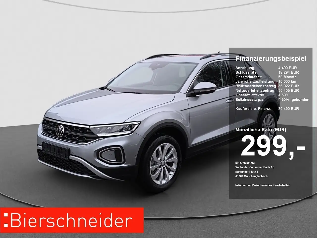 Volkswagen T-Roc 1.5 TSI DSG Life 4-J-G AHK RFK