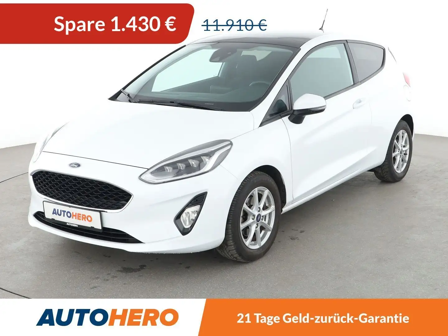 Ford Fiesta 1.0 EcoBoost Cool&Connect*NAVI*LED*PDC*SHZ* Weiß - 1