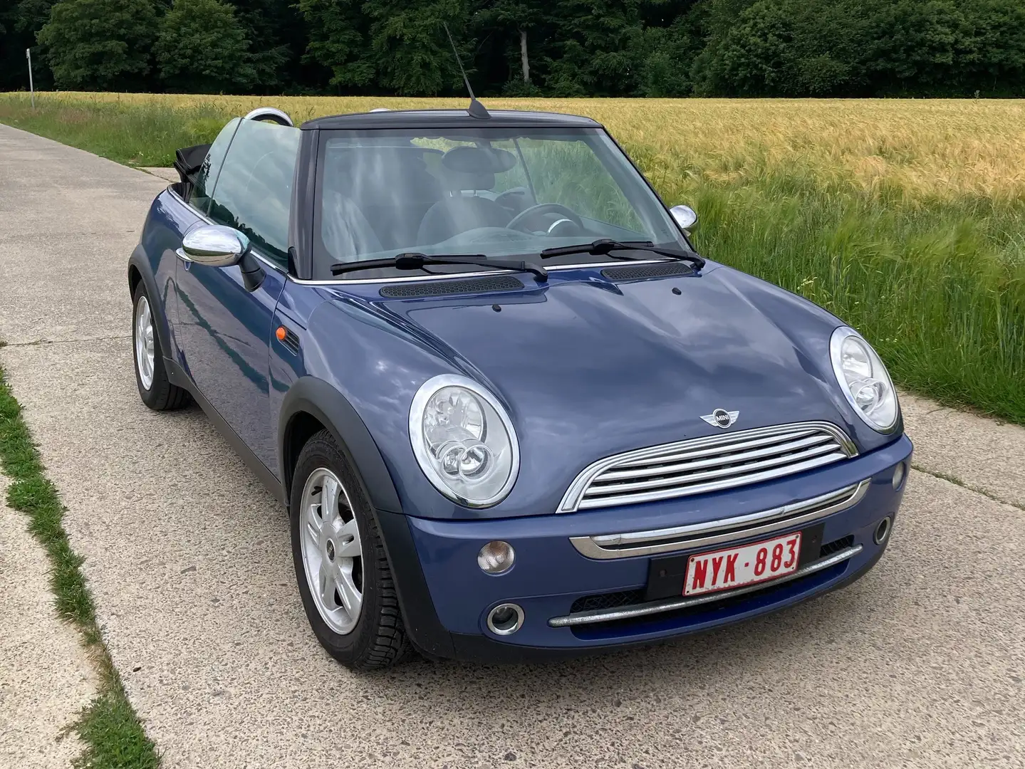 MINI One Cabrio Mini Cabriolet 1.6i 16v One Bleu - 1