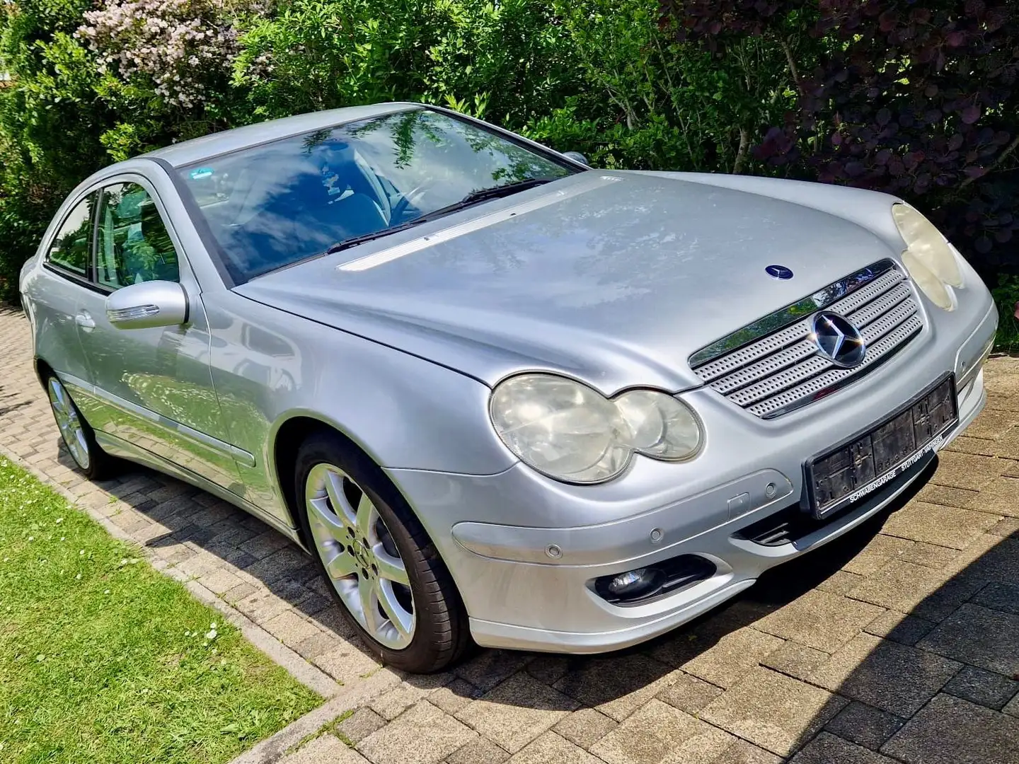 Mercedes-Benz C 200 C-Klasse Sportcoupe Diesel CDI Sportcoupe DPF Spor Argent - 2