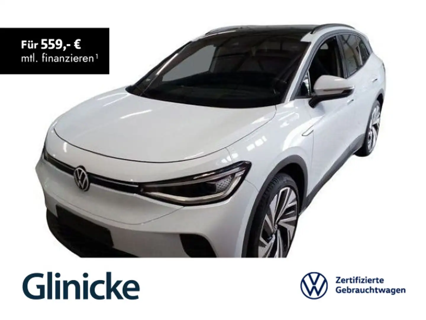 Volkswagen ID.4 Pro Performance Batterie 77kwh AHK Pano-Dac Weiß - 1