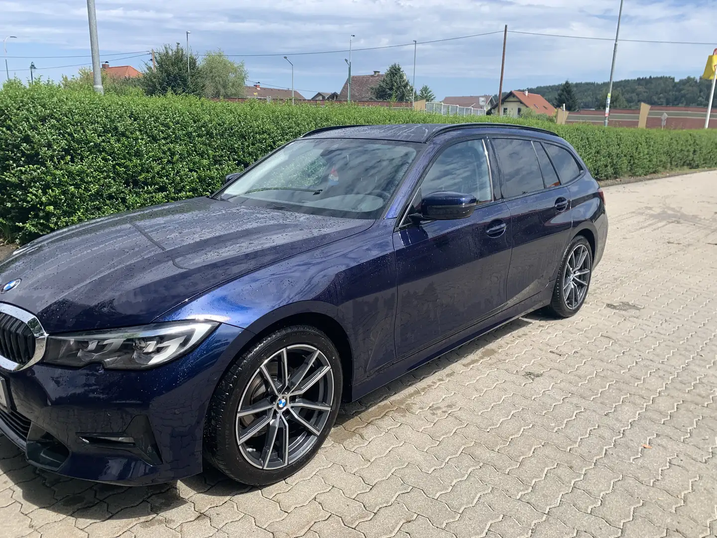 BMW 318 318d Touring Sport Line Sport Line Blau - 2