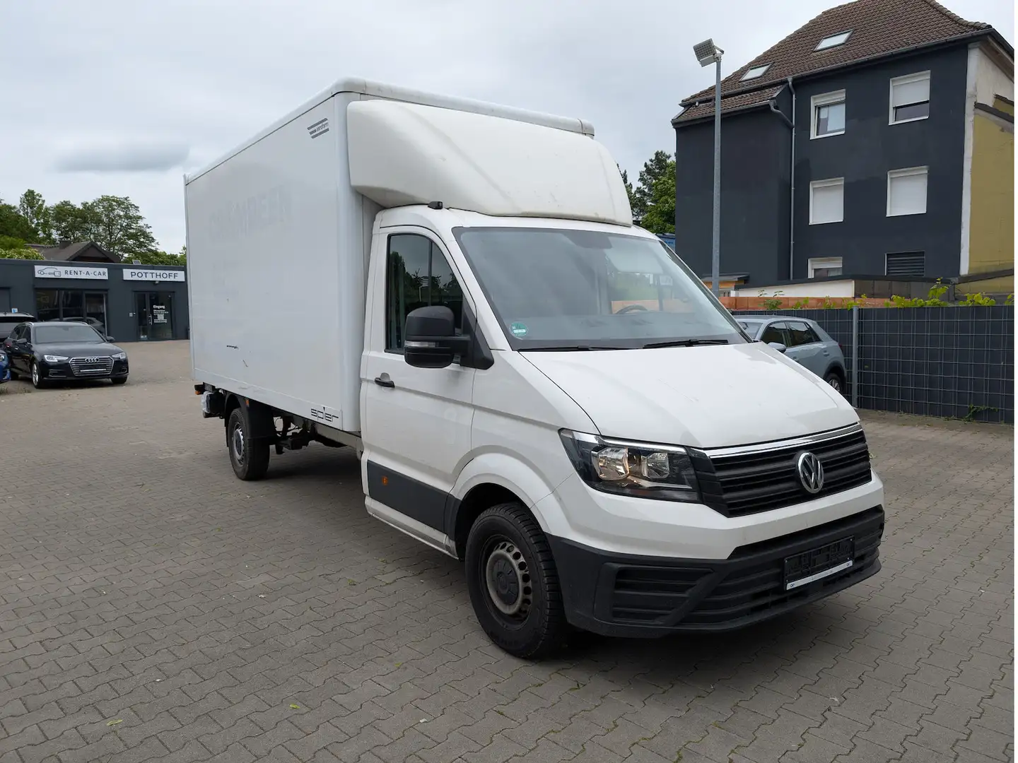 Volkswagen Crafter Pritsche KOFFER *EL.LADERAMPE* Weiß - 2