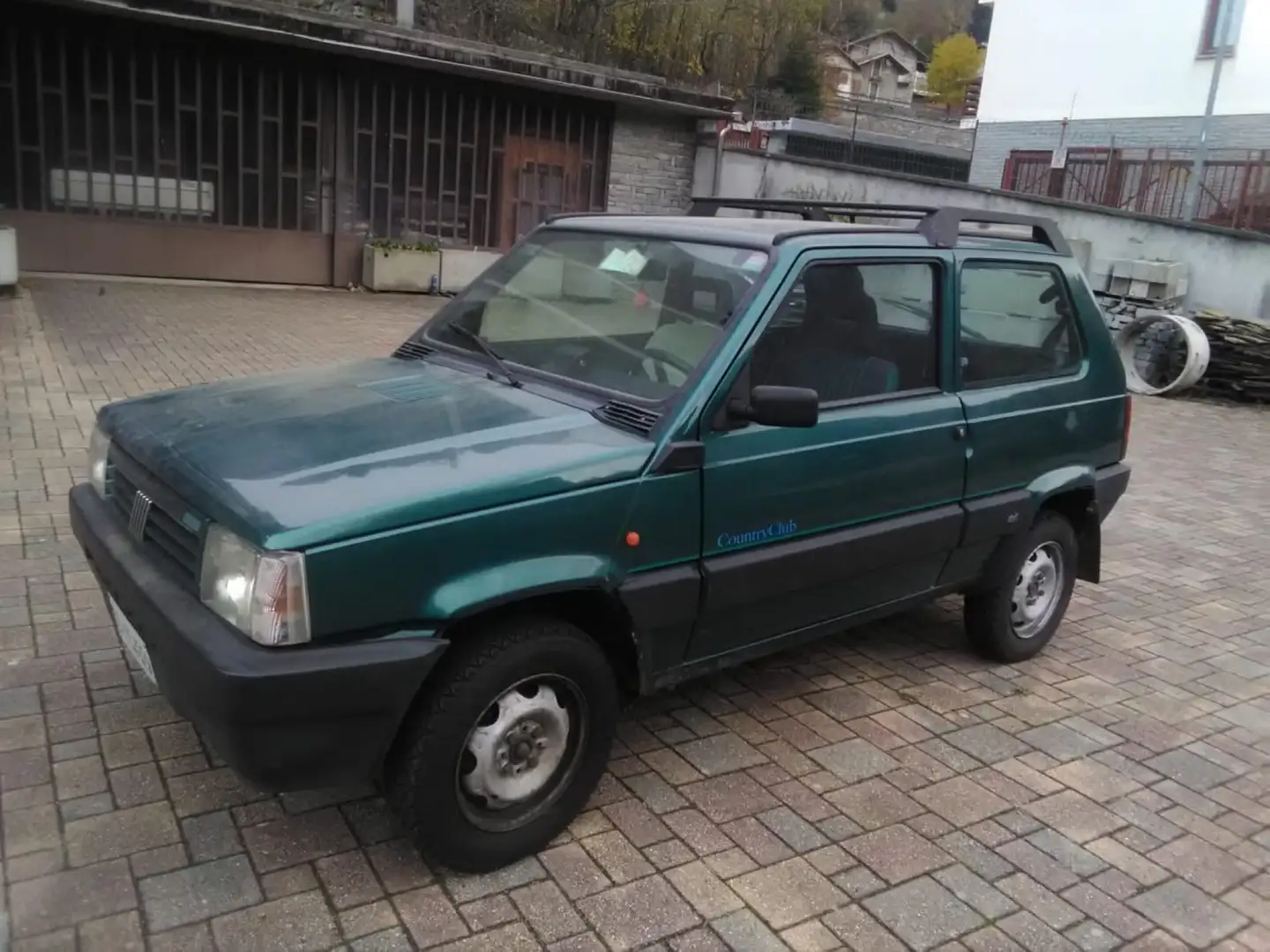 Fiat Panda 4x4 country club Зелений - 1