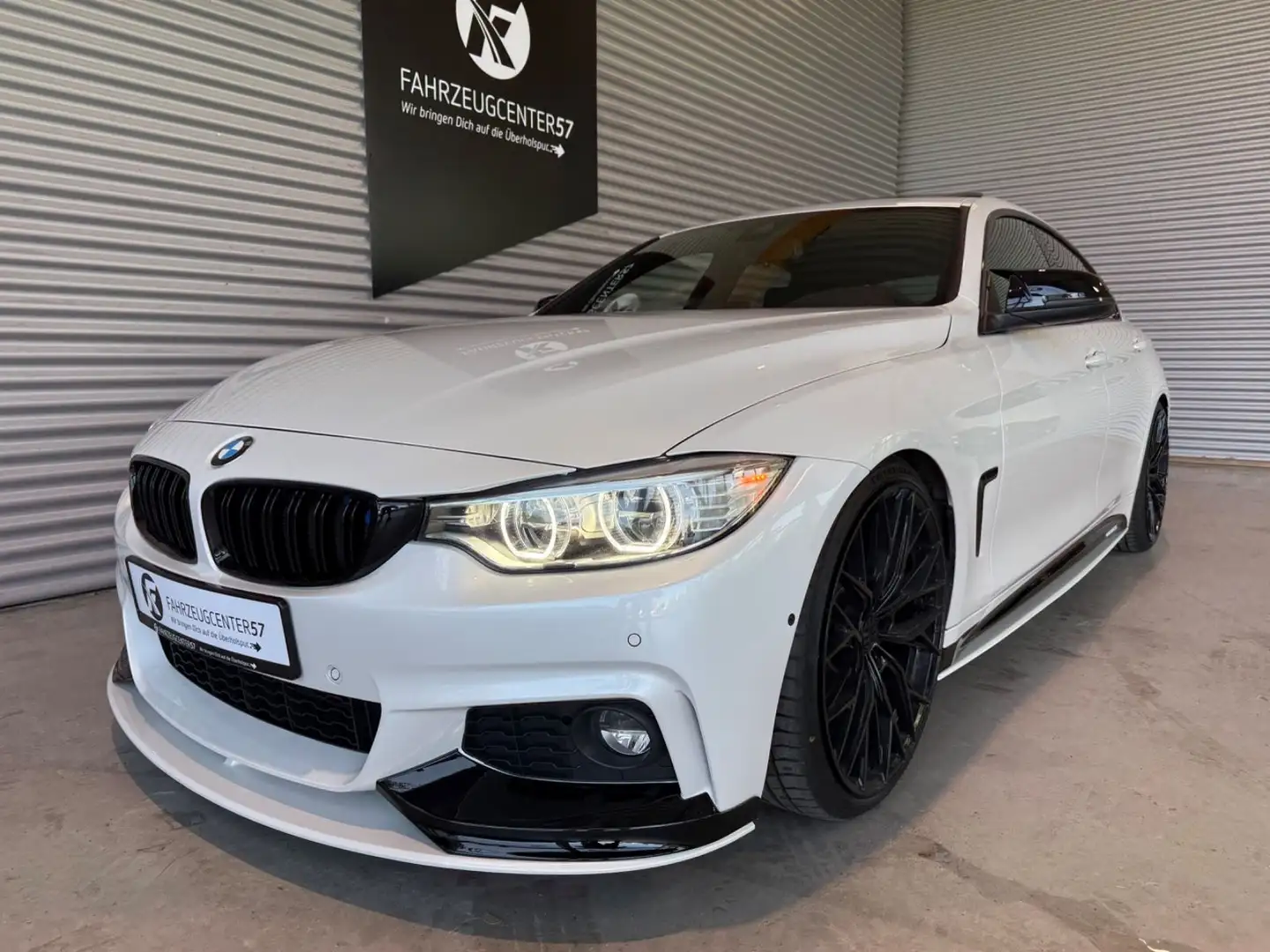 BMW 428 428i Gran Coupé M-PERFORMANCE/HUD/H&K/360°KAMERA Biały - 2