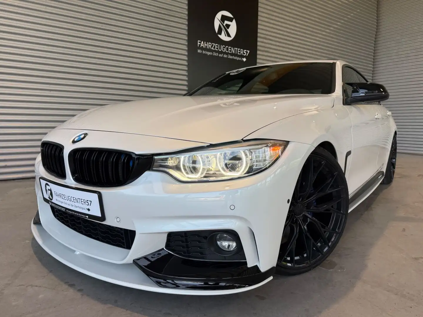 BMW 428 428i Gran Coupé M-PERFORMANCE/HUD/H&K/360°KAMERA Biały - 1