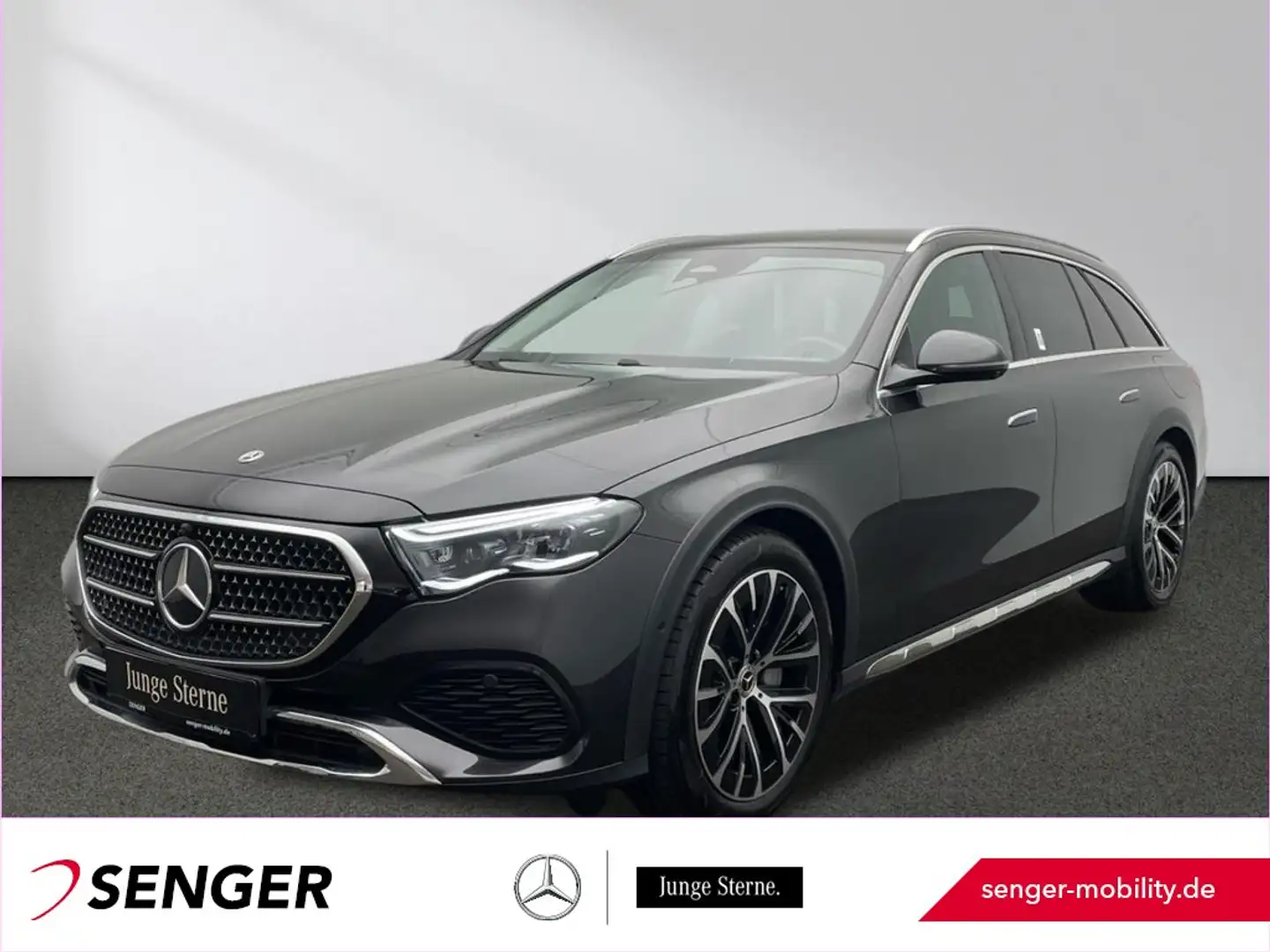 Mercedes-Benz E 300 de 4M T All-Terrain Digital-Light AHK 360° Gris - 1