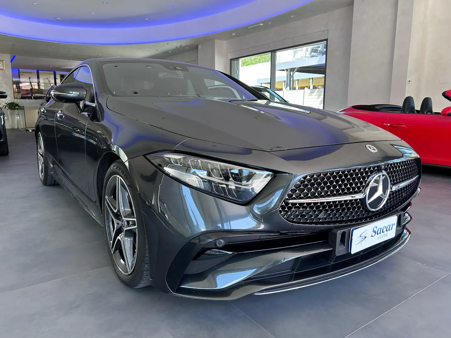 Mercedes-Benz CLS 300 d mhev Premium 4matic auto Grigio - 2
