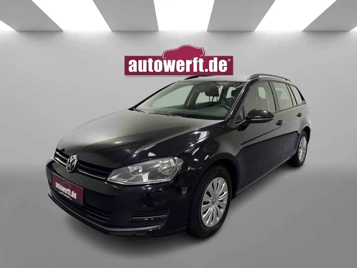 Volkswagen Golf Variant 7 1.6 TDI NAVIGATION AHK KLIMA SHZ Schwarz - 1