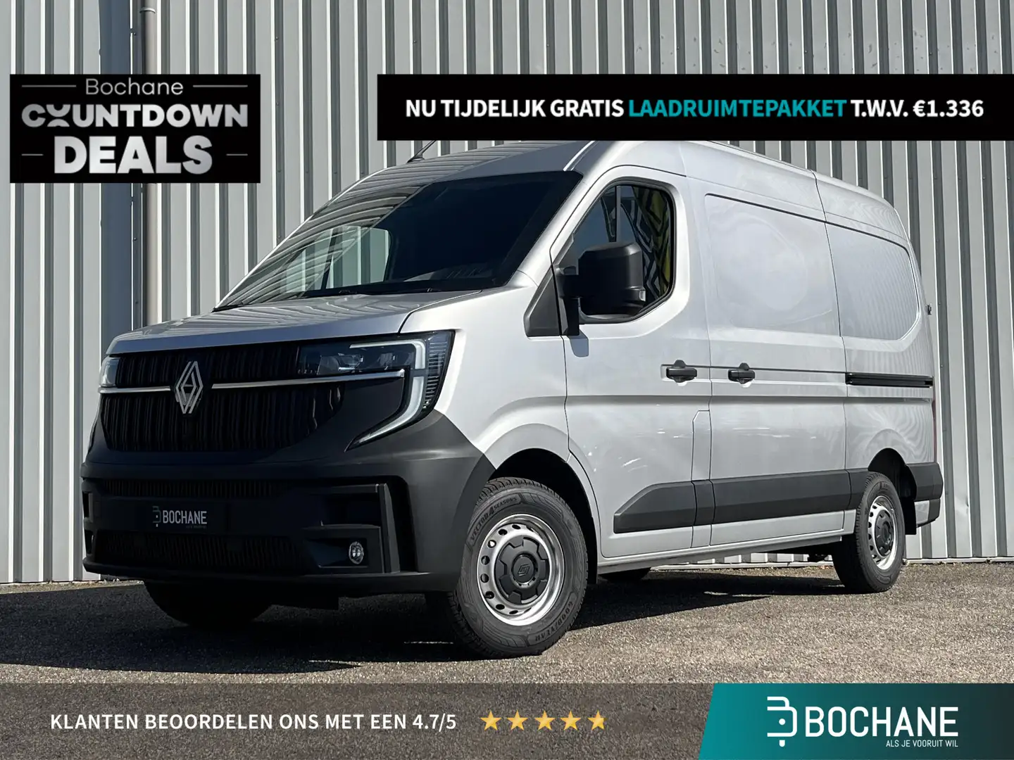 Renault Master L2H2 T35 2.0 dCi 130 Advance | 2x schuifdeur | Nav Grijs - 1