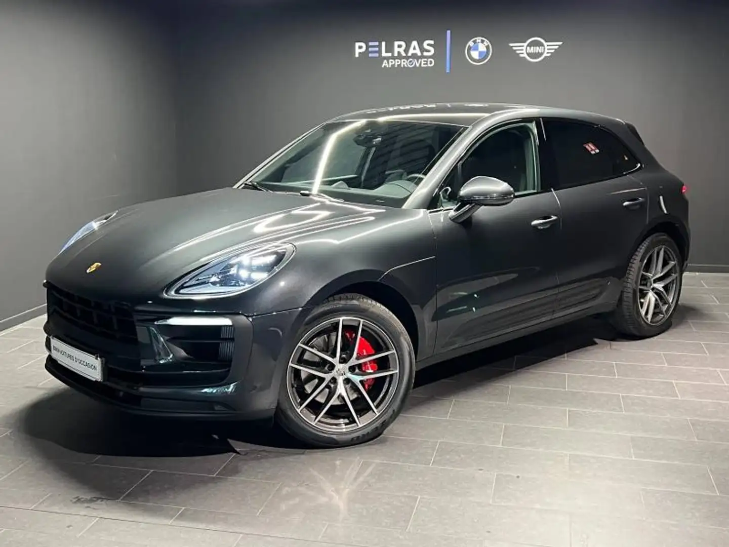 Porsche Macan 3.0 V6 380ch S PDK Gris - 1