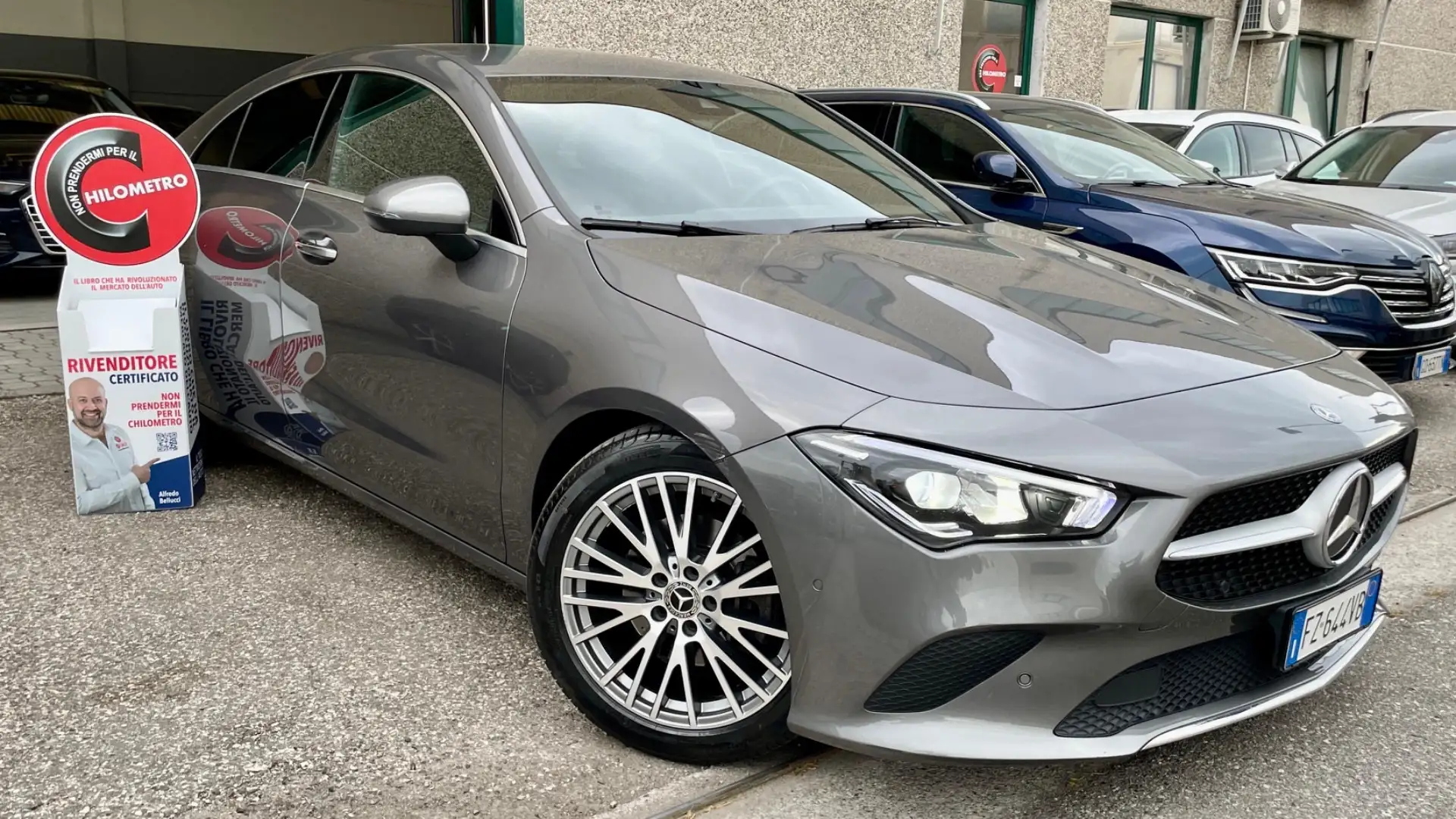 Mercedes-Benz CLA 200 CLA 200 d Automatic led Pacchetto luci Grigio - 1