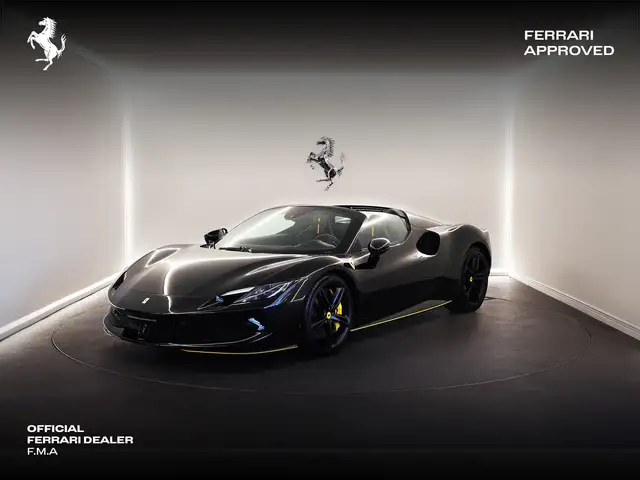 Ferrari 296 GTS Nero Daytona / Atelier Car / Ferrari Approved