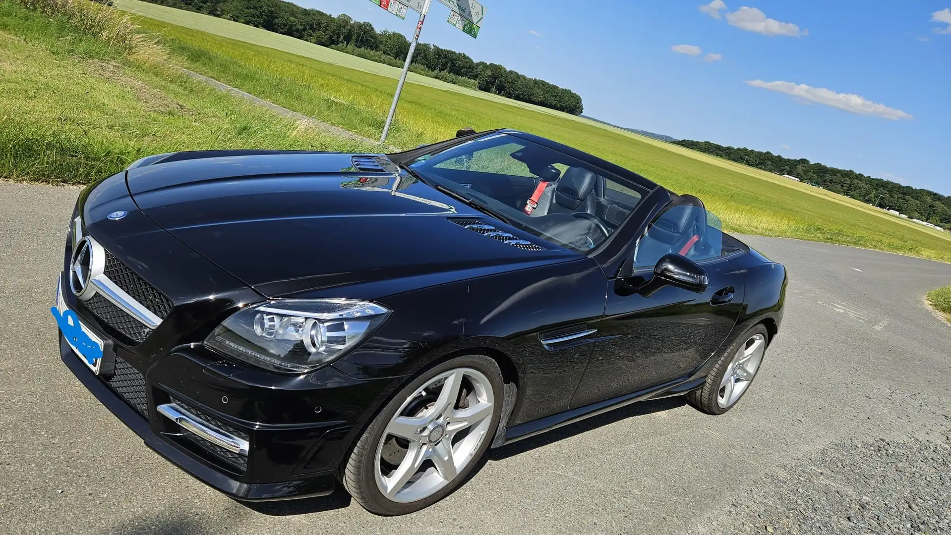Mercedes-Benz SLK 250 SLK-Klasse Diesel d 9G-TRONIC  AMG Styling /Line Zwart - 1