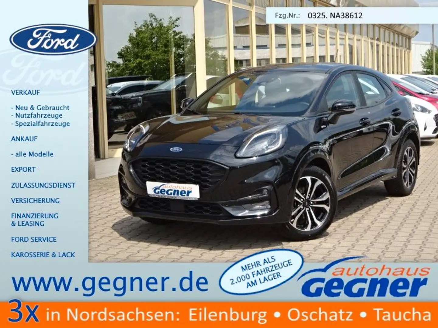 Ford Puma 125PS ST-Line Navi Klima Winter Noir - 1
