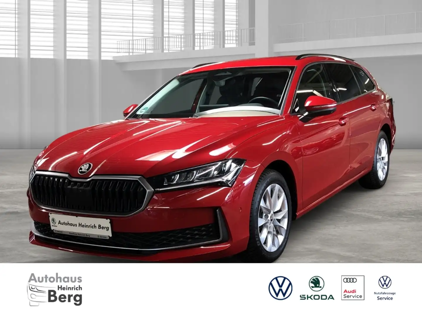 Skoda Superb Combi Selection 1.5 TSI DSG AHK Navi LED Massagesi Rot - 1