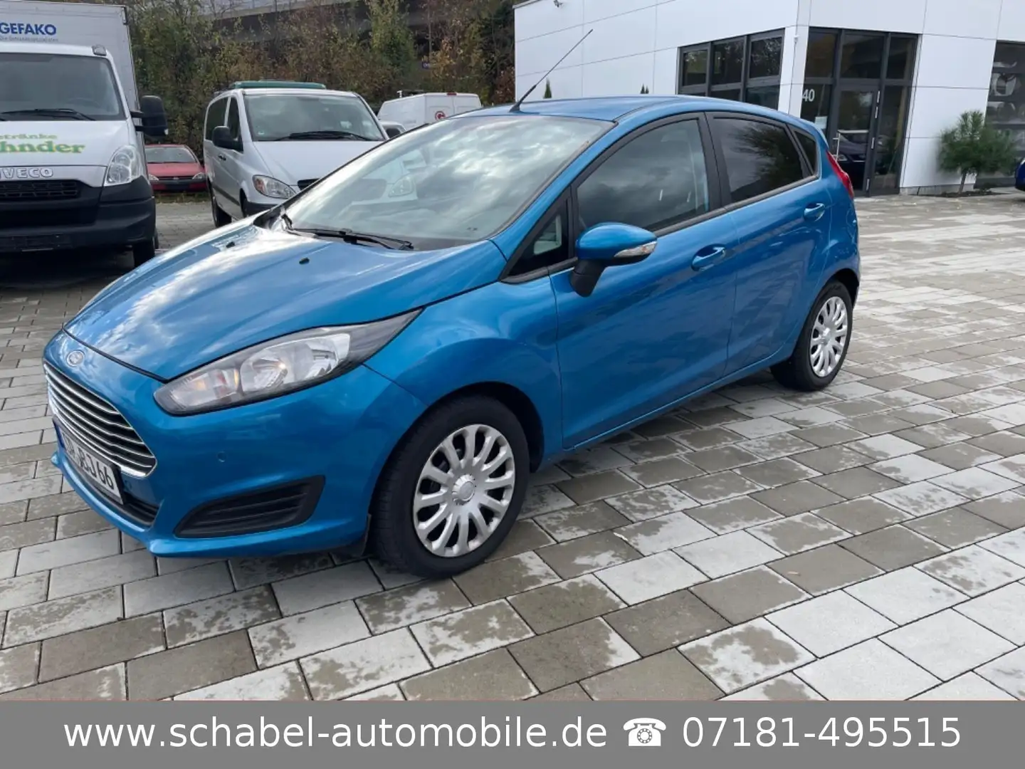 Ford Fiesta Trend 1.0 Ecoboost Klima Sitzhzg PDC 5Gg Bleu - 1