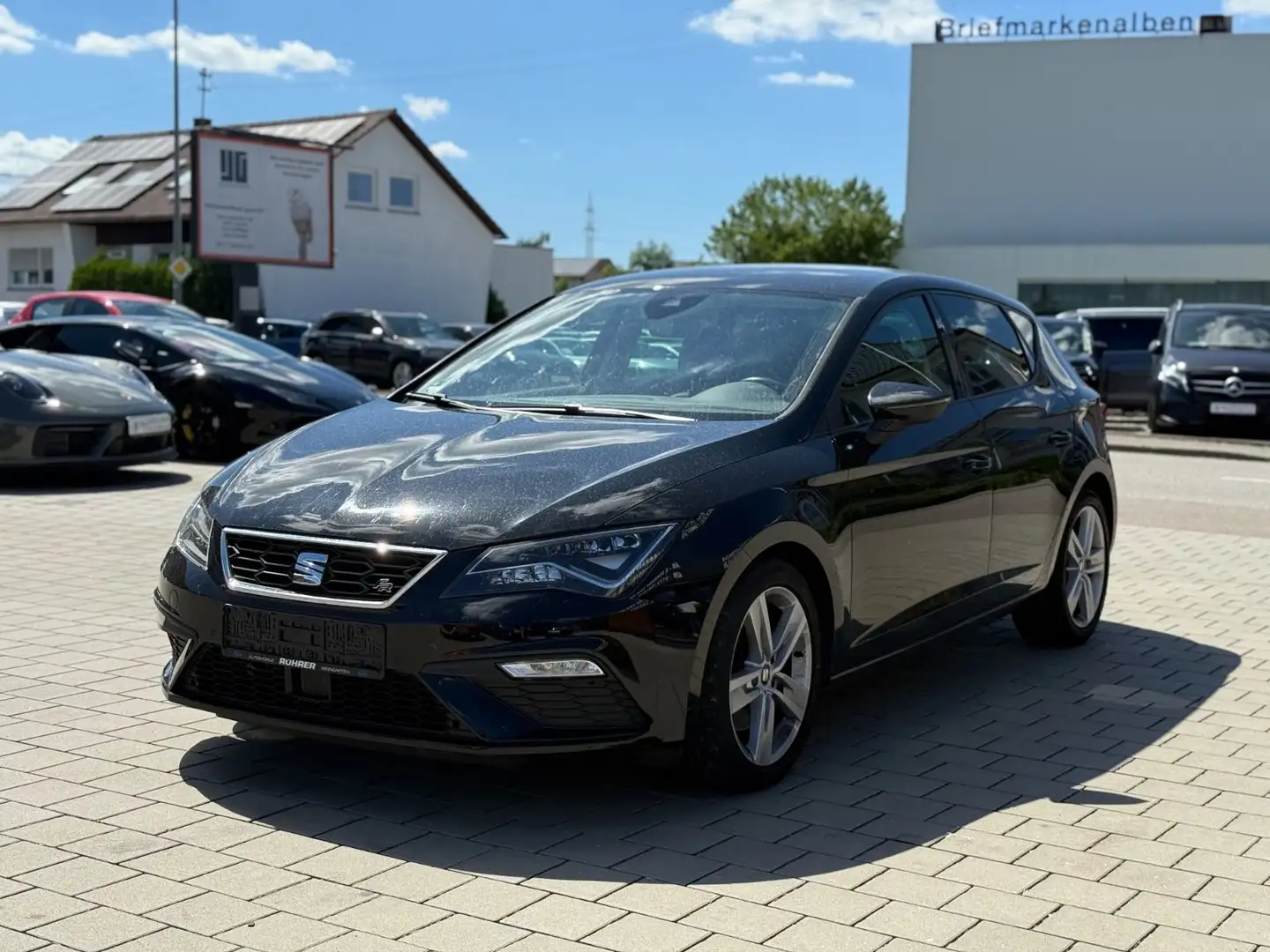 SEAT Leon FR 1.8 TSI DSG *ACC*SPUR*FULL-LINK*DAB*AHK* Schwarz - 2