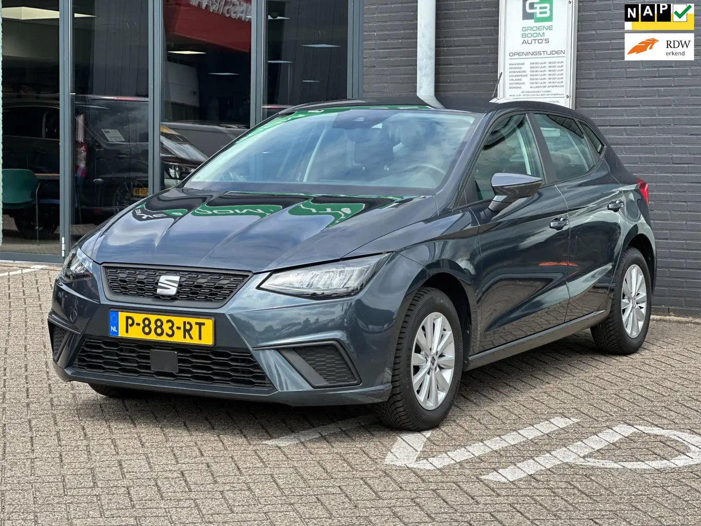 SEAT Ibiza 1.0 EcoTSI Style/1STE EIG/APP-CONNECT/PDC/NL-AUTO Grijs - 1