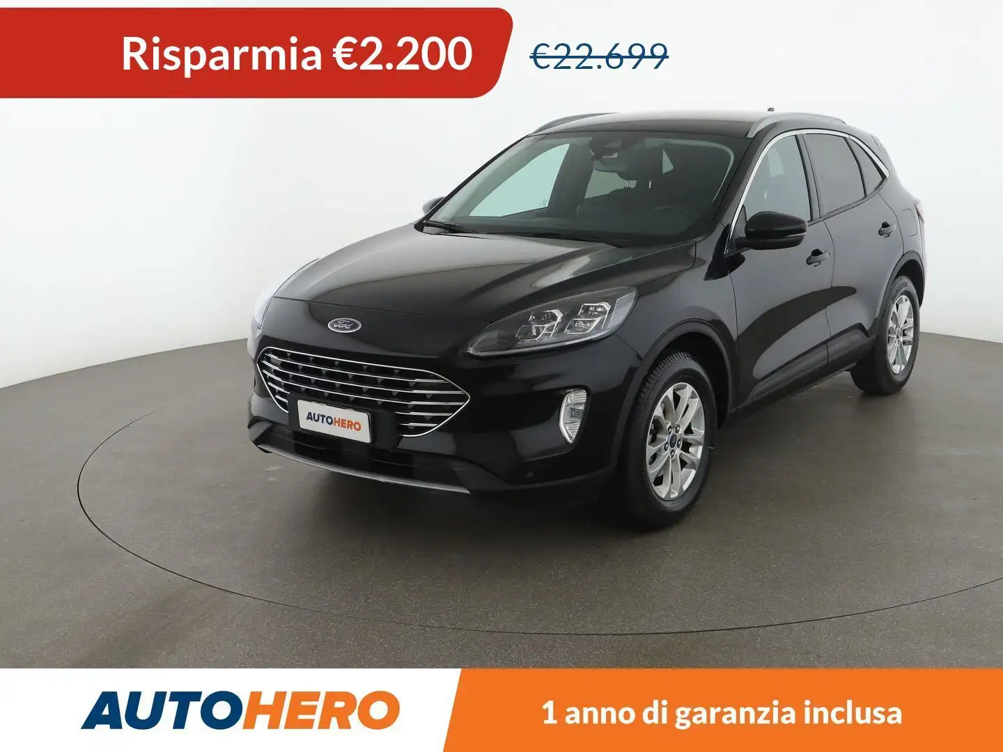 Ford Kuga 1.5 EcoBoost Titanium X 150 CV Noir - 1
