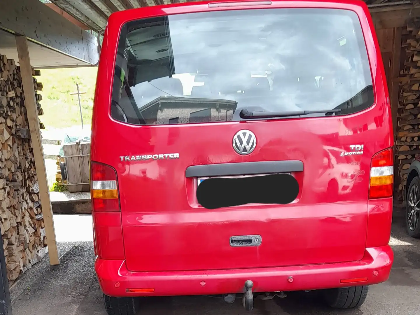 Volkswagen T5 Caravelle Comfort 2,5 TDI 4motion D-PF Rojo - 1