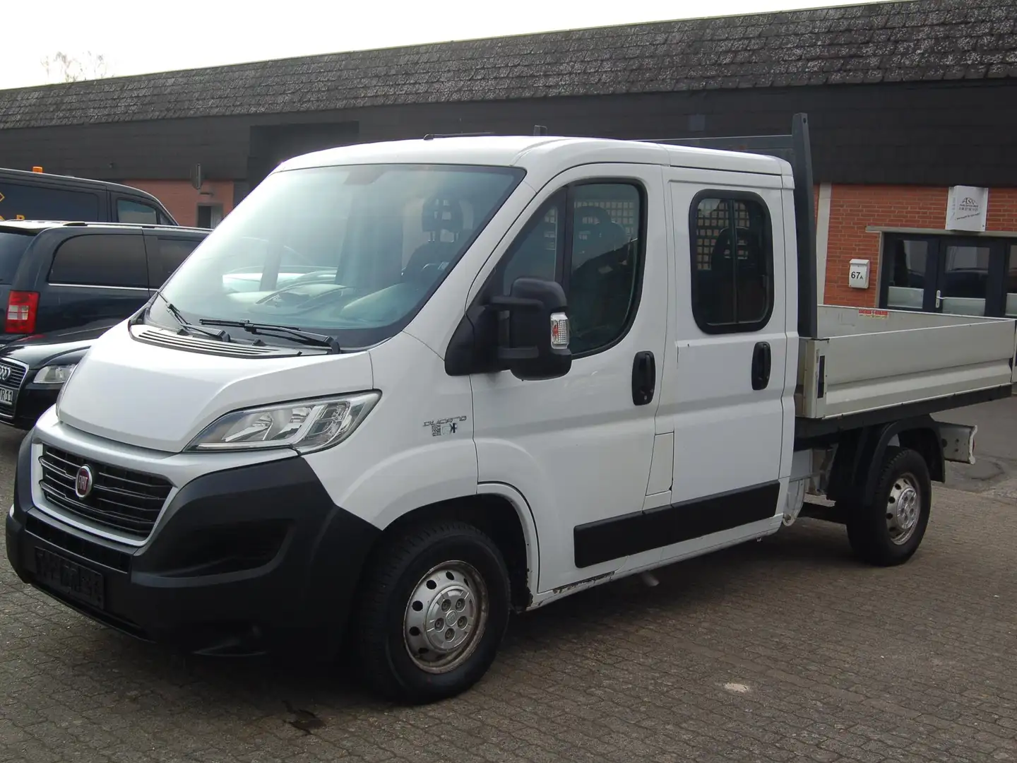 Fiat Ducato 130 L2 Pritsche RS: 3450 mm Weiß - 1